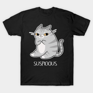 Suspicious Kitten T-Shirt